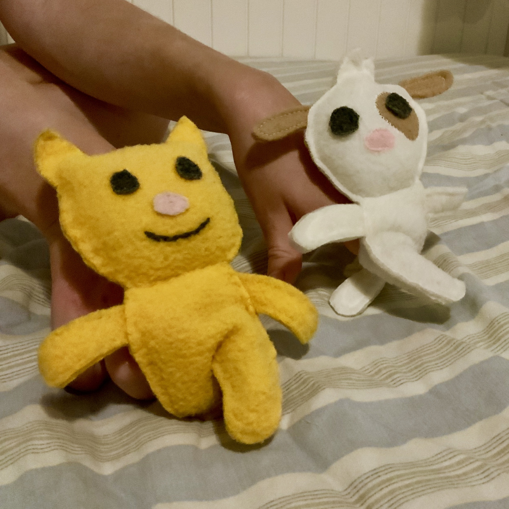 stuffie finger puppets